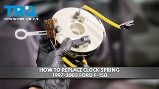 How to Replace Clock Spring 1997-2003 Ford F-150