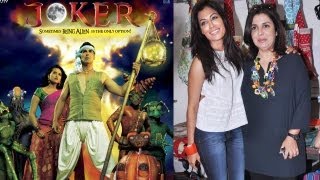 Farah Khan and Chitrangada Singh Pramot Joker