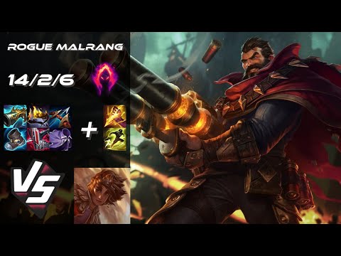Rogue Malrang JUNGLE Graves vs Taliyah - EU Challenger Patch 25.S1.4