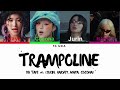 [XG TAPE #4] Trampoline (JURIN, HARVEY, MAYA, COCONA) COLOR CODED LYRICS