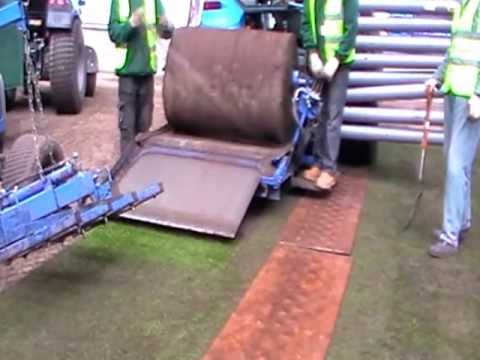 Our Turfing Machines in Action