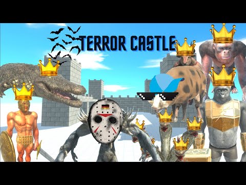 KING GORO + GHOR + HYDRA + MINOTAUR + SUPER PIG VS JASON SCOURGE + KING CARCHA + PURUSSAURUS - ARBS