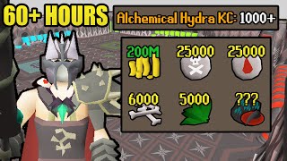 60+ Hours of Alchemical Hydra | UIM Collection Log Completionist (#54) [OSRS]