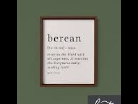 2025 Bereans4Life - Episode # 294 Tabitha/Dorcas - A Graceful Life Of Service