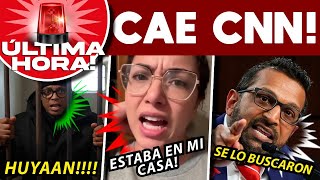 ¡CAE CNN! FBI ARRESTA A ESTRELLAS. PERIODISTAS HUYEN