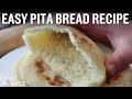 Pita Bread - How to Make Pita Bread at Home - Grilled Flatbread Pita Bread - How to Make Pita Bread at Home - Grilled Flatbread