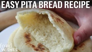 Pita Bread - How to Make Pita Bread at Home - Gril