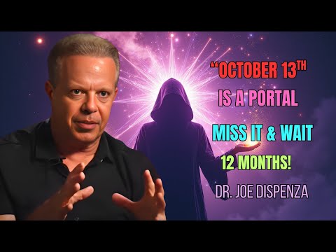 ⚠️ “October 13: Cosmic Warning! Miss This and Wait Another Year”! — Joe Dispenza Motivation