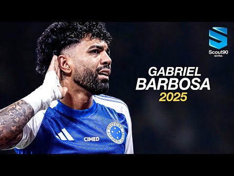 Gabriel Barbosa 2025 ► Cruzeiro - Crazy Skills, Assists & Goals | HD