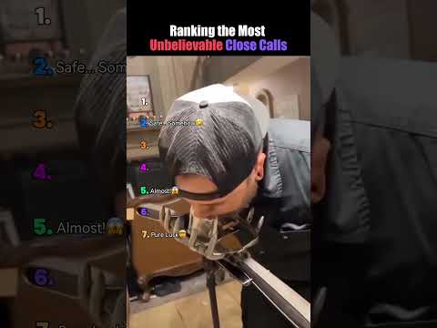 Ranking the Most Unbelievable Close Calls.