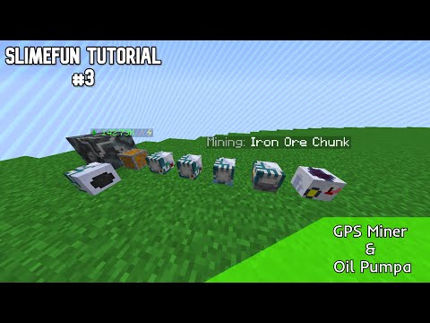 SlimeFun Tutorials | Jak Zapojit Geo Miner & Oil Pumpu  | #3 | Cz/Sk 🔨