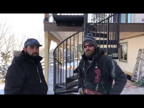 Benefits of a Spiral Staircase for Your Deck - Colorado Custom Covers & Decks