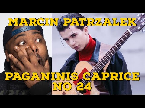 First Time Hearing Paganini's Caprice no  24 on One Guitar   Marcin Patrzalek Reaction