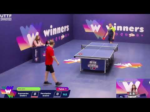 WINners CUP table 1 25.12 Kuzmenko Dmitrii - Pereiaslov Andrei 21:30