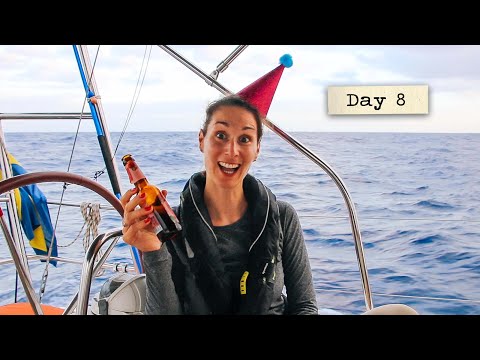 Halfway across = Party Time!  // Atlantic Crossing Daily Vlog #8