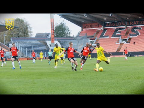 FC Lorient - FC Nantes : les buts, vus de la pelouse