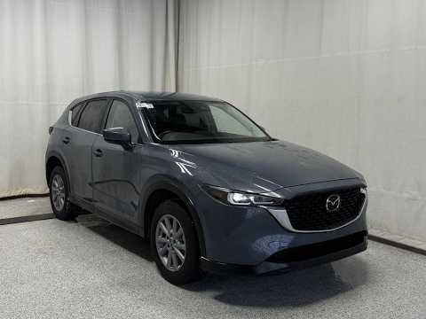 2025 Mazda CX-5 in Gray for sale at Park Mazda in Sherwood Park, AB