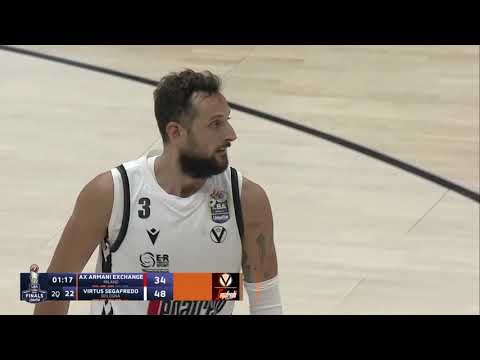 LBA PLAYOFF 21 , FINAL - GARA 1 : Olimpia Milano vs Virtus Segafredo Bologna