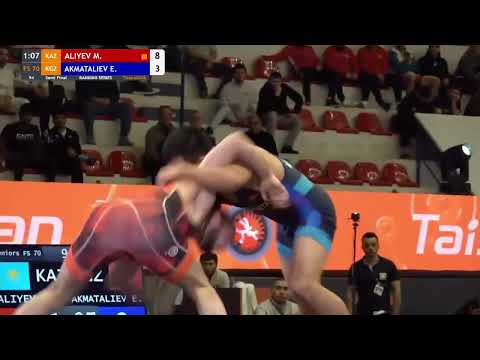 M. Aliev (KAZ) vs. E. Akmataliev (KGZ) 1/2.  2026 Ranking Series #2