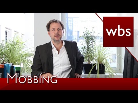 Welche rechtlichen Folgen hat Mobbing am Arbeitsplatz? | Kanzlei WBS