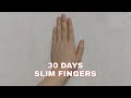 I Did A Slim Fingers Workout For 30 Days Shorts