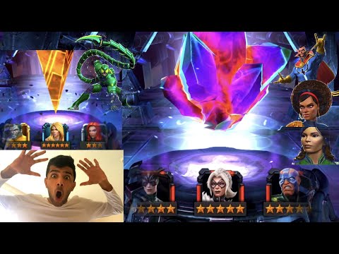 NEW FEATURED 5 STAR CRYSTAL OPENING!! [MAD 6 STAR PULL FROM CAVS!] (MCOC)