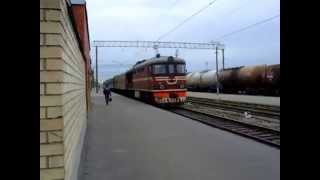 preview picture of video 'TEP60-0927 in Jelgava station'