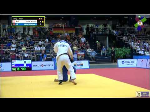Judo 2016 European Championships Cadets: Czizsek (AUT) - Galaktionovs (LAT) [-66kg] final