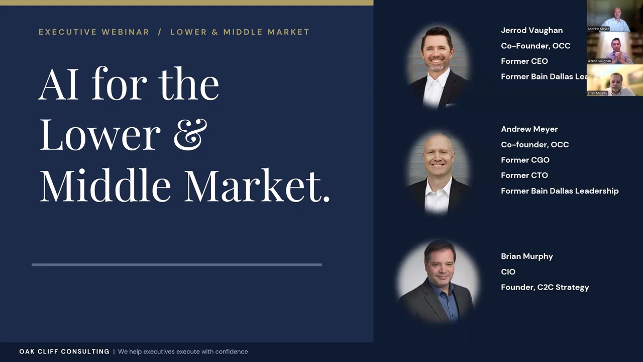 AI for the Lower and Middle Market