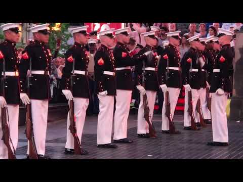 Marine Corps Silent Drill Platoon: Goosebumps Guaranteed.