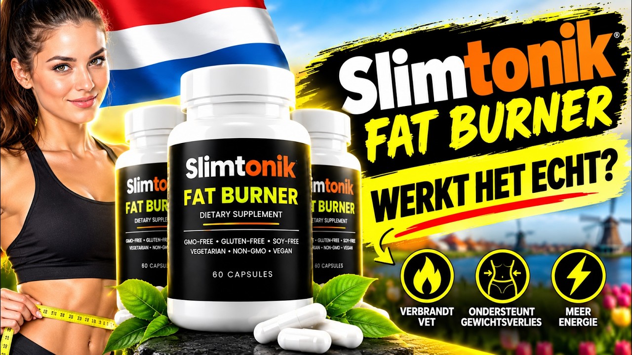 🔥SLIMTONIK FAT BURNER BEOORDELING - WERKT HET ECHT? - ERVARINGEN & INGREDIËNTEN & OFFICIËLE WEBSITE