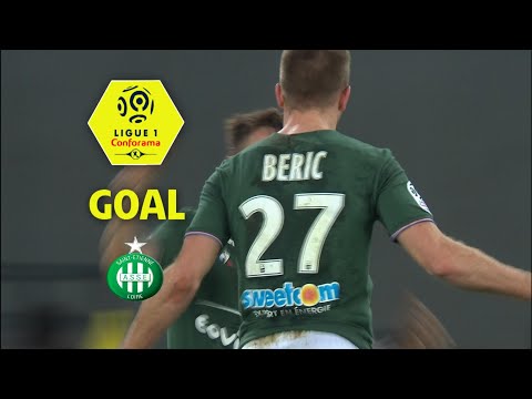 Goal Robert BERIC (45' +1) / AS Saint-Etienne - Dijon FCO (2-2) / 2017-18