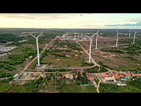 Passeio Virtual - Usina Eólica e Praia de Jatobá - Barra dos Coqueiros - SE