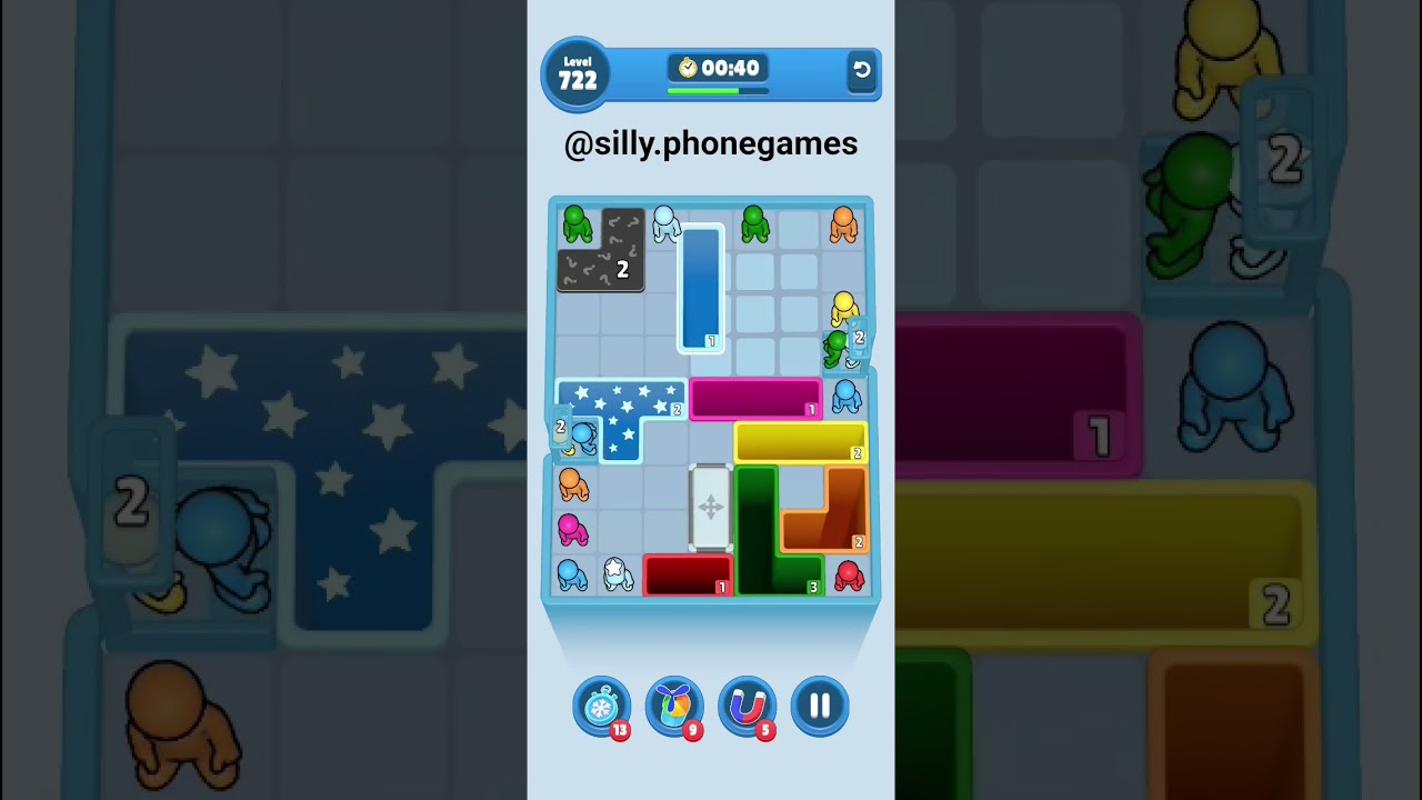 Drop Away Level 722 Walkthrough Solution