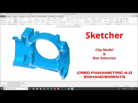 Creo Parametric 4.0 Enhancements: Sketch Mode