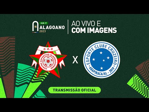 CEO x Cruzeiro - 1ª FASE - ALAGOANO SUB 17