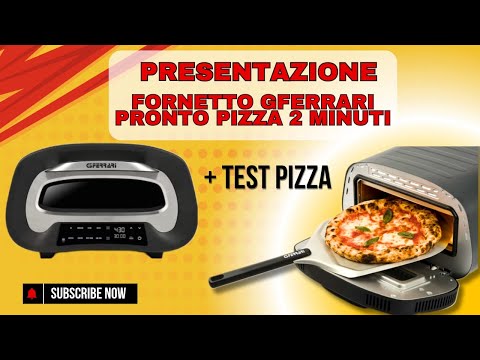 Let's test the G FERRARI PRONTO PIZZA 2 MINUTE OVEN! Unboxing and pizza test!