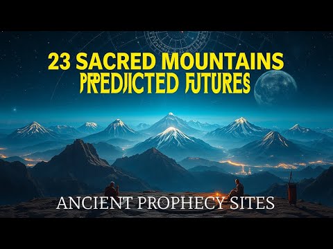 23 Sacred Mountains: The ANCIENT Observatories That PREDICTED the Future
