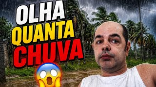OLHA QUANTA CHUVA AQUI NO SÍTIO😱