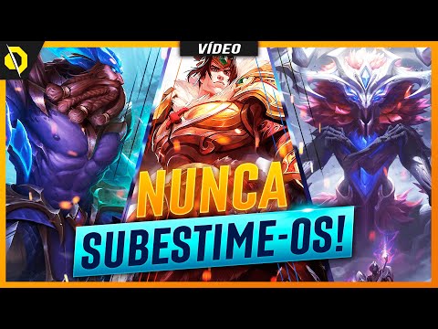 OS 5 CAMPEÕES MAIS SUBESTIMADOS DO LEAGUE OF LEGENDS - PARTE 2