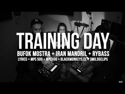 BUFOK MOSTRA + IRAN MANDRIL +  RYBASS TRAINING DAY MPC 500 + MPC 1000 BLACK MONKEYS.