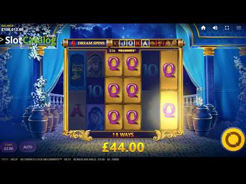 Ali Babas Luck Megaways gameplay video