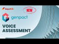 Genpact Voice Assessment SquNik