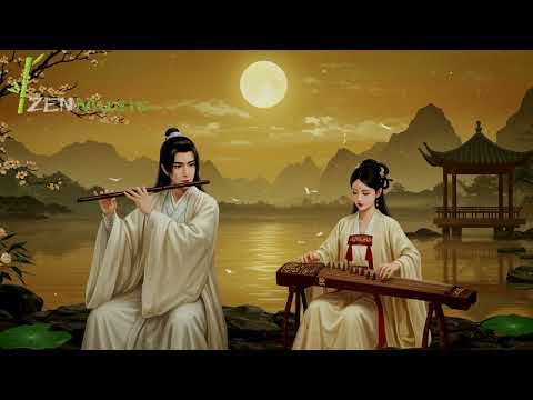 Healing Zen Energy | Ancient Chinese Meditation Music for Stress Relief🌳🍃