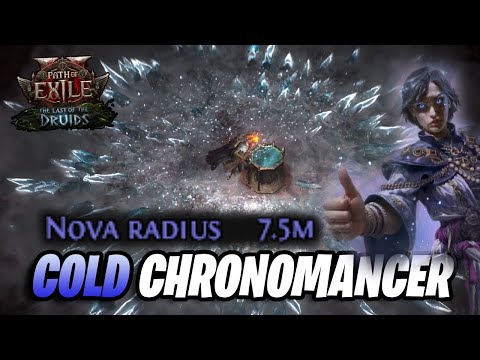 7m RADIUS Ice Nova :D | Cold Chronomancer UPDATE | Path of Exile 2 0.4
