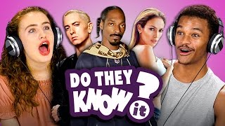 DO TEENS KNOW 2000s MUSIC? #4 (REACT: Do They Know It?)