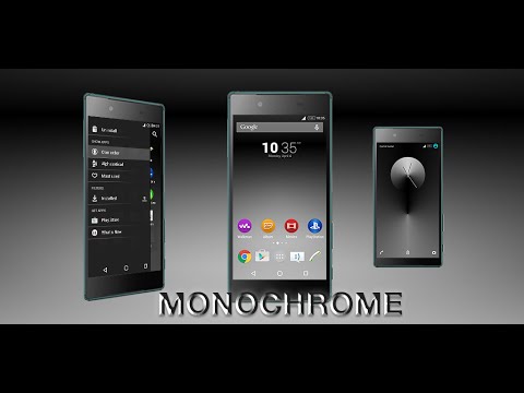 MonoChrome Theme for Xperia Video