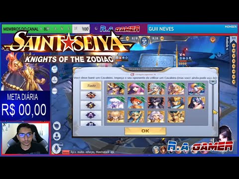 COMO SABER QUAL É O MELHOR BAN DUELOS GALÁTICOS - (SAINT SEIYA AWAKENING)