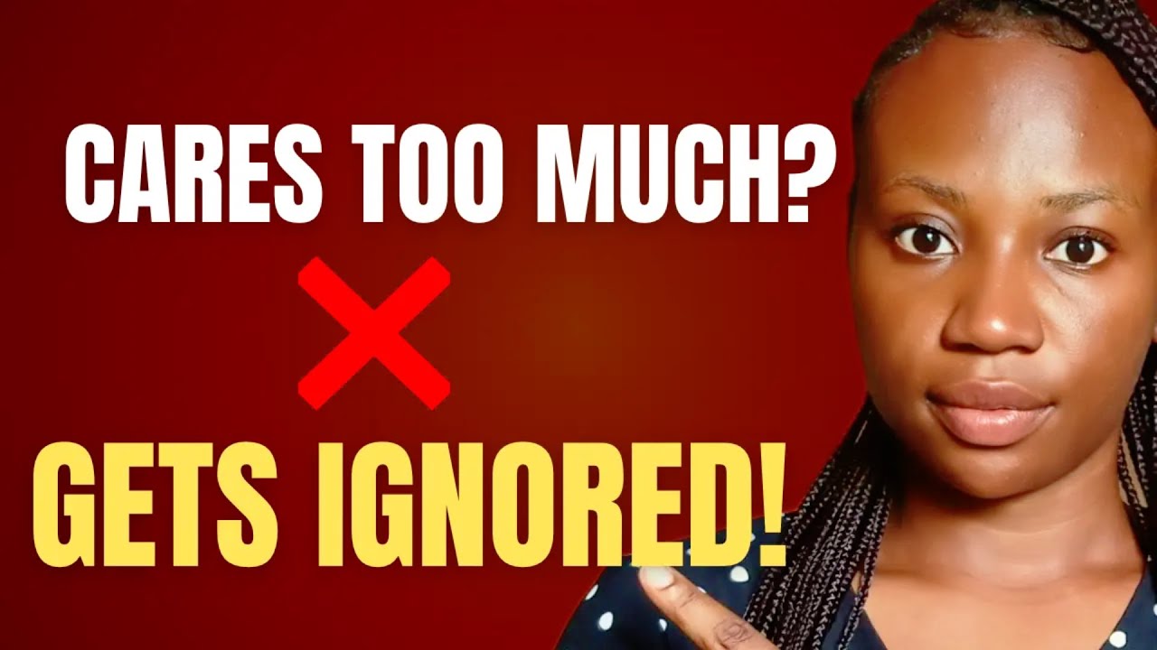 WHY men who CARE LESS get MORE RESPECT