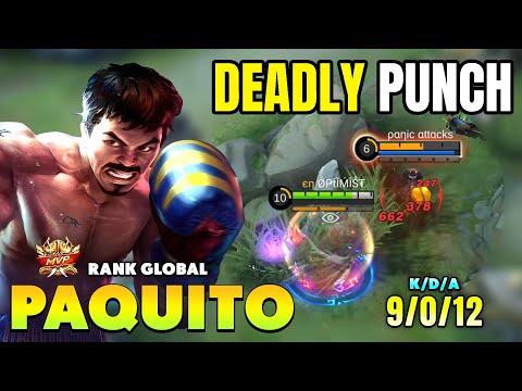 PAQUITO BEST BUILD 2022 ~ PAQUITO TOP GLOBAL GAMEPLAY 2022 ~ PAQUITO MOBILE LEGENDS